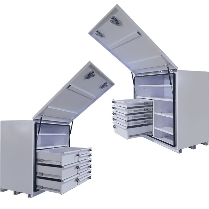 Sitec 1200mm ute toolbox combination setup
