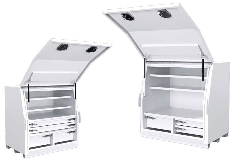Sitec 900mm ute toolbox combination setup