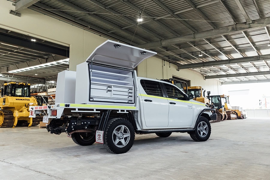 Sitec 1200mm ute toolbox setup
