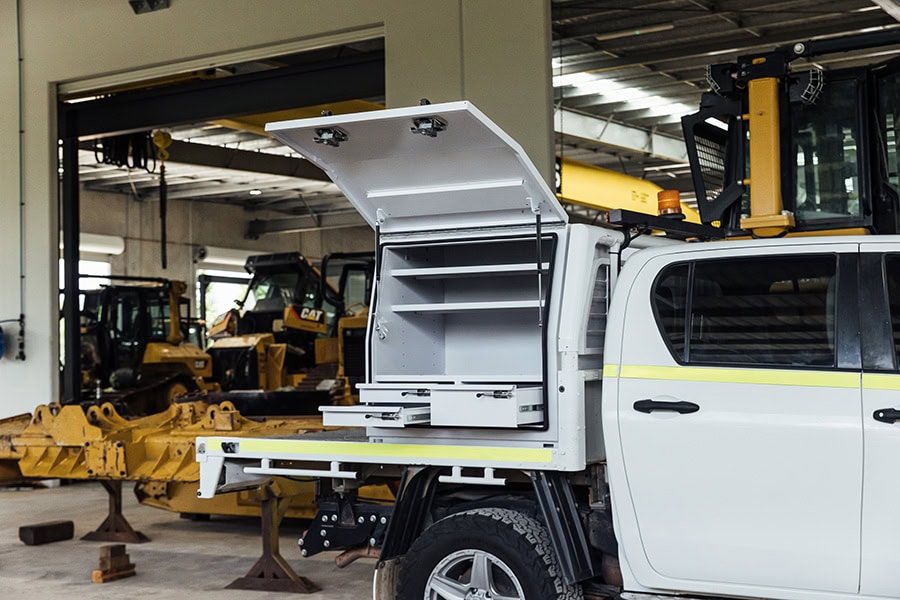 Sitec 900mm ute toolbox setup